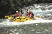 Rafting på Cetina floden