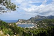 Udsigt ned over Port de Soller