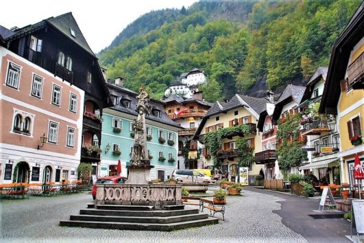 Vandreferie i Salzkammergut og Hallstatt i Østrig