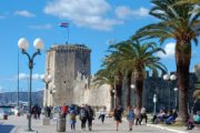 Havnepromenaden i Trogir