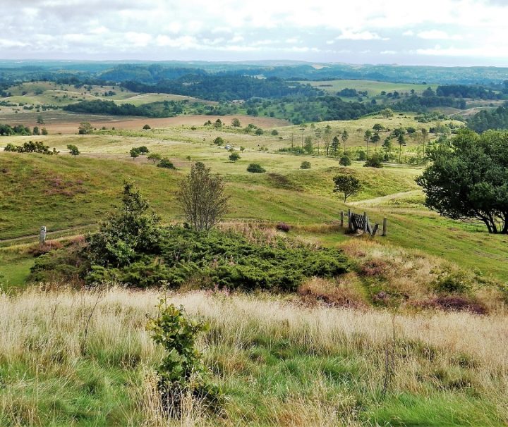 Istidslandskab i Nationalpark Mols Bjerge