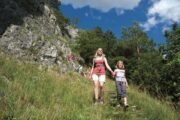 Vandreferie Tyskland Altmühltal Panoramasti familievandring