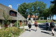 Vandrekursus Søhøjlandet landbyen Alling. Yoga og vandring