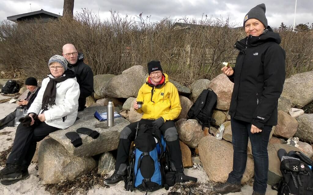 Vintervandring med pauser