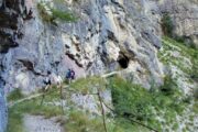 Vandreferie Dolomitterne Gardasøen Bjergsti i Brenta massivet