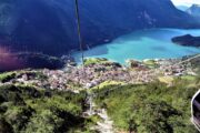 Vandreferie Dolomitterne Gardasøen Molveno med sin turkise sø