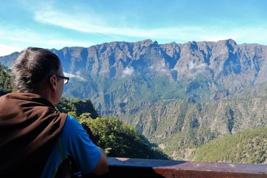 Vulkankrater Caldera de Taburiente La Palma