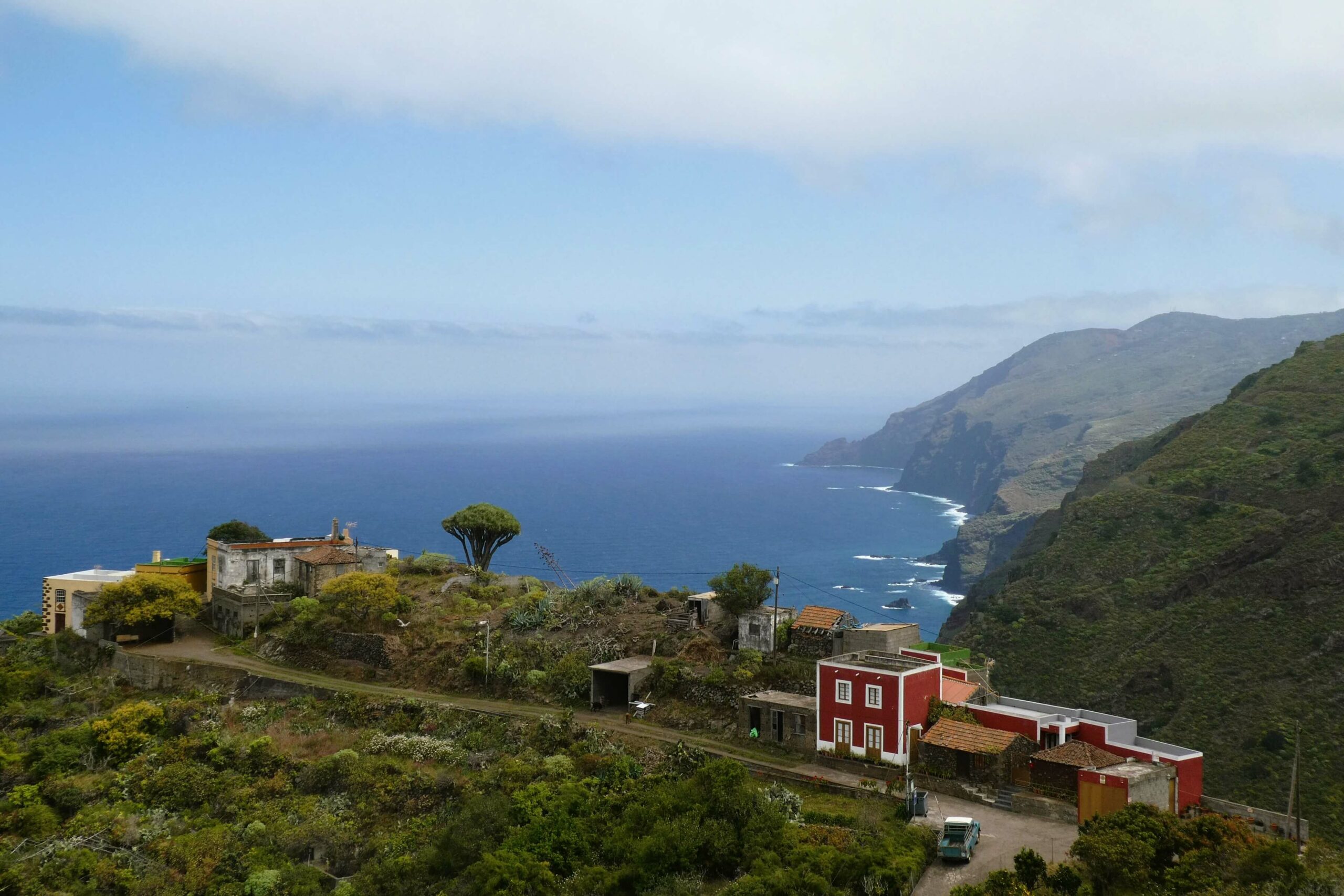 Landsbyen El Tablado nordkysten La Palma