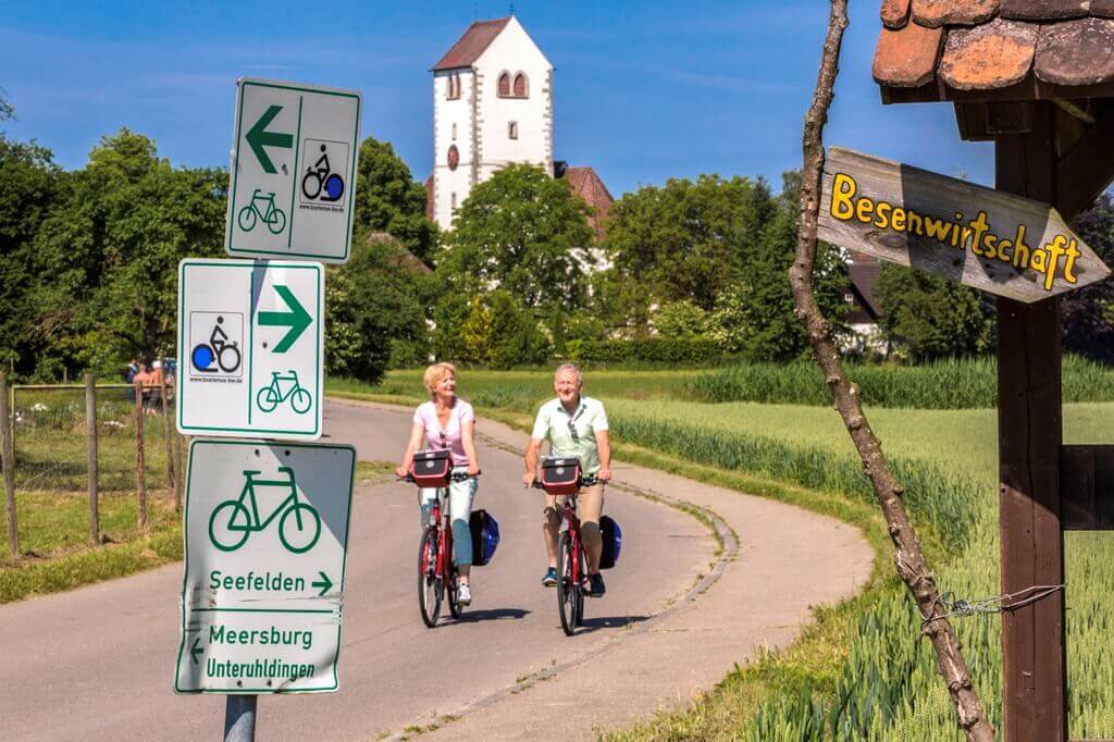 Cykelferie Bodensøen skiltning