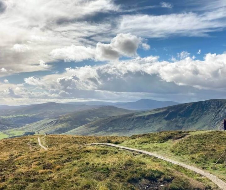 Vandreferie Irland Wicklow Way Mountains