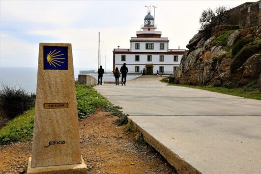 Camino Santiago de Compostela til Finisterre