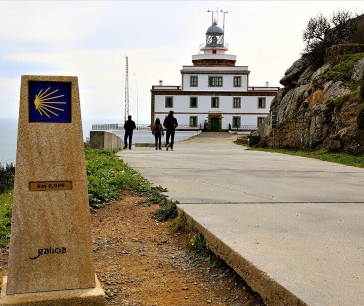 Camino Santiago de Compostela til Finisterre